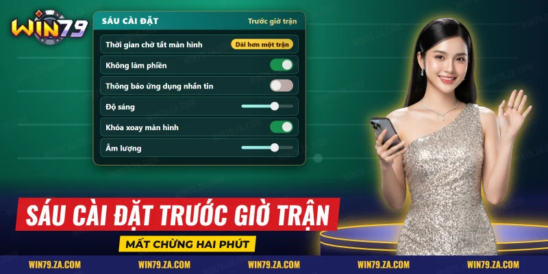 Các cài đặt điện thoại cần chỉnh trước khi xem đá gà trực tiếp