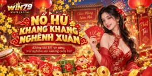 Bao lì xì, đồng tiền vàng và linh vật đón Tết trong nổ hũ Khang Khang Nghênh Xuân Win79