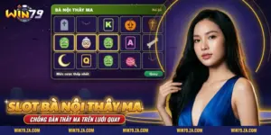 Slot Bà Nội Thây Ma Win79 với bà nội và đàn thây ma trên lưới quay